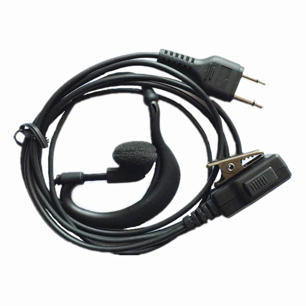 2 Pin код G в форме гарнитура наушники крюк PTT для ICOM IC F3S F4SR F10 F21 T22A 4008 4088SR