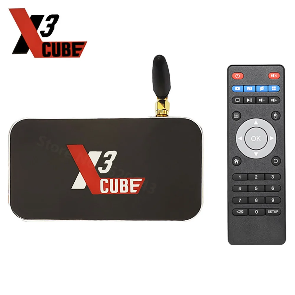 UGOOS X3 PRO CUBE 4 Гб DDR4 32 Amlogic S905X3 Android 9 0 Smart TV Box 2 4G 5G Wifi 1000 Мбит/с 4K