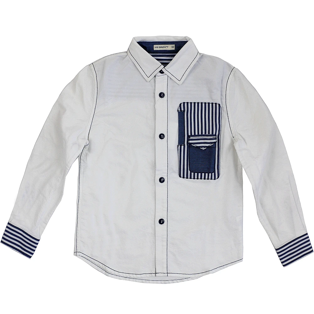 Рубашка с длинным рукавом для мальчиков 7 9 лет|Рубашки| |