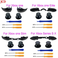 jcd 1set for xbox one series x s elite controller replacement rb lb bumper trigger buttons game accessories for xbox one control