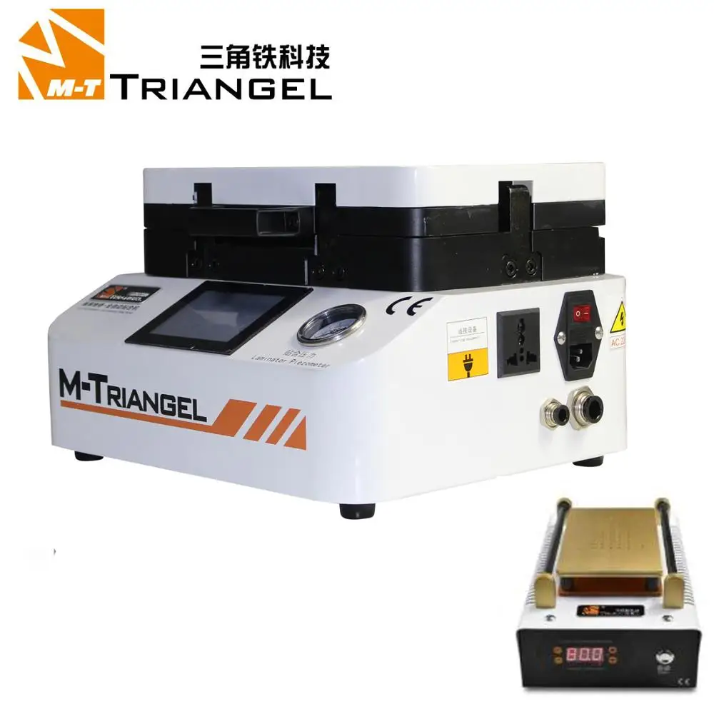 7 дюймовый ЖК экран сепаратор OCA вакуумный ламинатор электрический пузырьковый