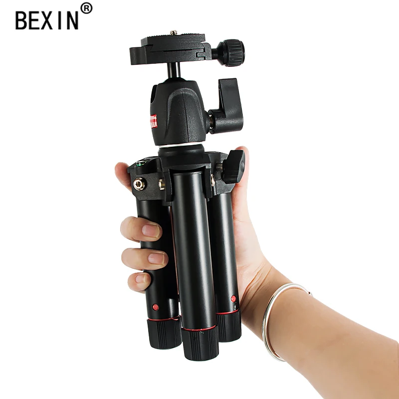 

BEXIN New Mini Tripod Tabletop Desktop Camera Stand Mount Travel Holder Mobile Tripod for the Camera DSLRS Phone on the Table