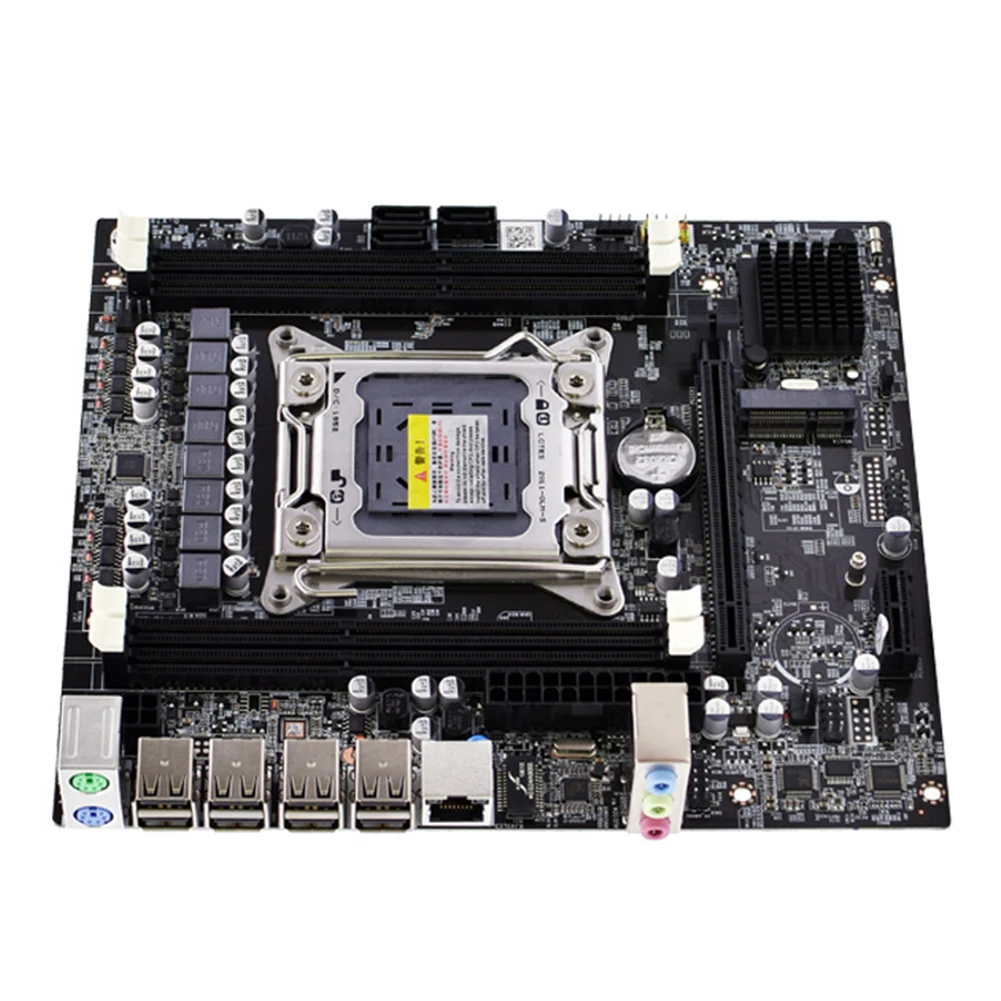 X79 DDR3 32G m материнская плата LGA 2011 SATA двухканальная поддержка регистровая и ecc