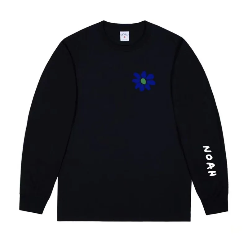 

2021FW Tees Harajuku Men Clothing NOAH CORE Autumn Bloom T Shirt Women 1:1 Best-Quality Long Sleeve Flower print T-shirt