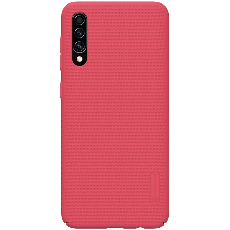 Красный Для samsung Galaxy A50S A30S A70S A70 A60 A50 A40 A30 A10S Nillkin сверхматовый защитный чехол-накладка на заднюю панель для samsung S8 A90 A80 чехол - Цвет: Красный