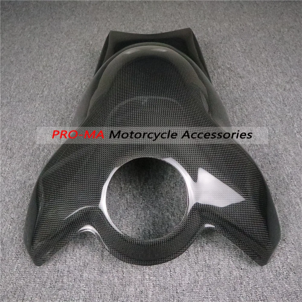 

Motorcycle (Large) fuel tank cover in Carbon Fiber For Ducati Panigale V4 V4S V4R Plain glossy weave