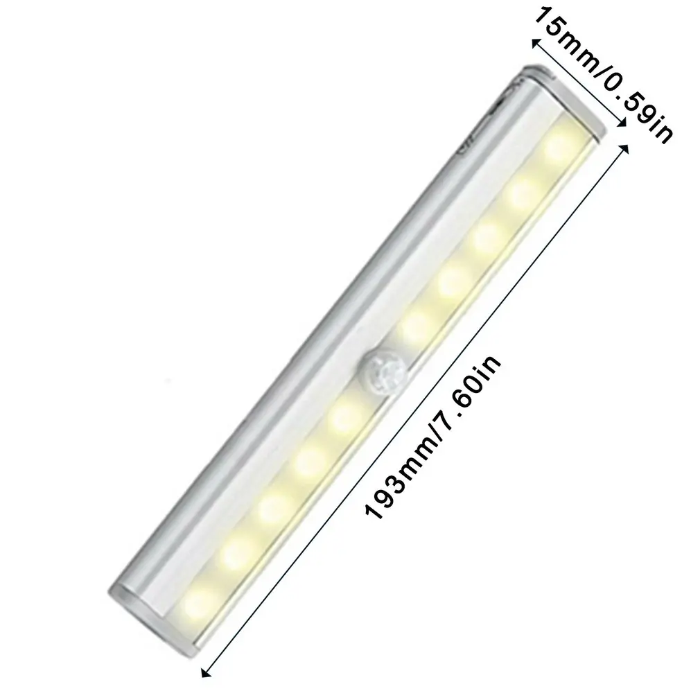 

Kitchen Cabinet Closet Night Light Motion Sensor Wireless USB Charging For Kitchen Cabinet Wardrobe Lights