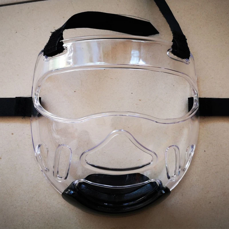 Защитная маска для тхэквондо прозрачная защитная головы оборудование защиты |