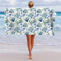 new printed beach towel outdoor water sports towel quick drying swimming surf towels portable big yoga mat beach chair blanket
