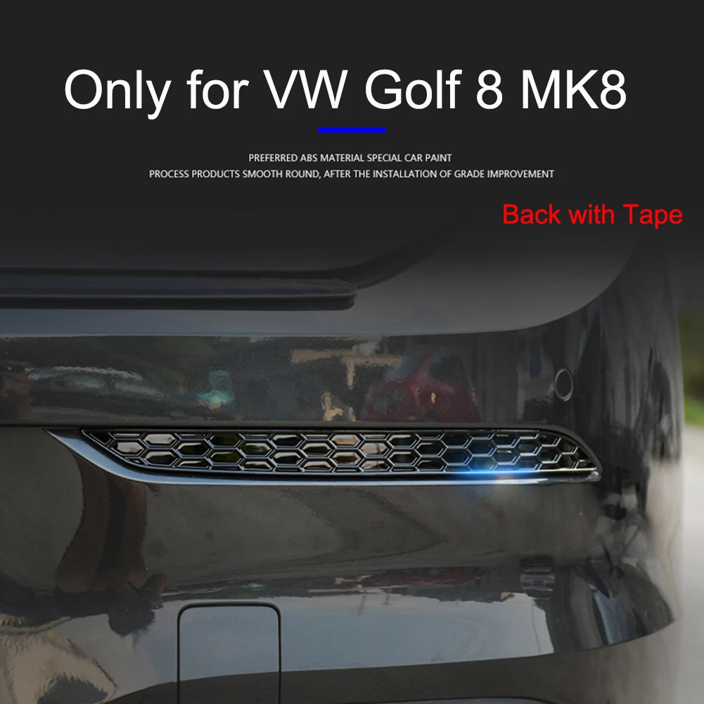 Противотумансветильник фары в виде сот для VW Golf 8 MK8 аксессуары 2020 2021 | Автомобили