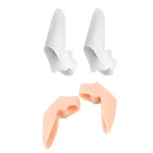 600 пар большой палец вальгус палец ноги сепараторы ноги Hallux Bunion корректоры