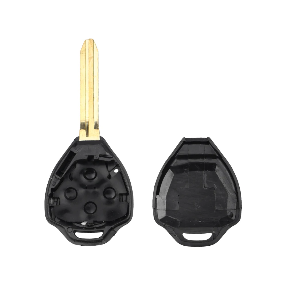 KEYYOU 20X дистанционный чехол для ключа автомобиля 2/3/4 BTN Toyota Yaris Prado Tarago Camry Corolla RAV4 Hilux