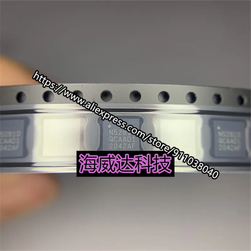 5 шт./лот 100% Новинка и оригинальная фотосессия NRF52810 RF QFN32 фотосессия|Интегральные