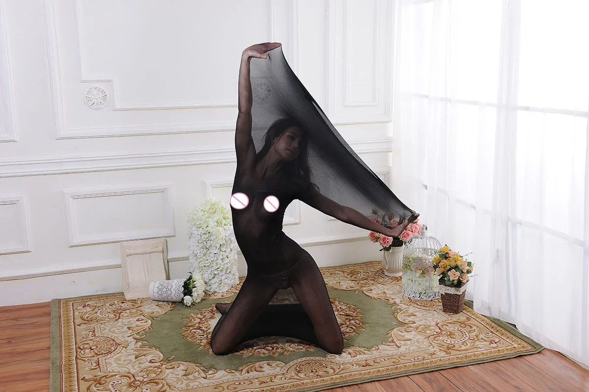 Унисекс садо бесшовные чулки прозрачные сексуальное боди женское белье всего