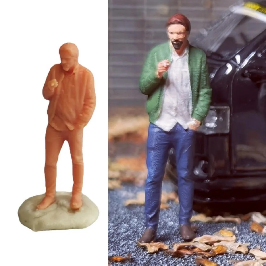 

Фигурки людей масштаб 1:64, модель проекта архитектурной компоновки людей