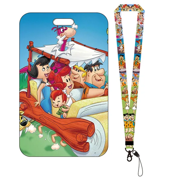 Cartoon Women Girls ID Credit Bank Card Holder Students Bus Case Lanyard Child Visit Door Identity Badge Cards Cover | Багаж и сумки