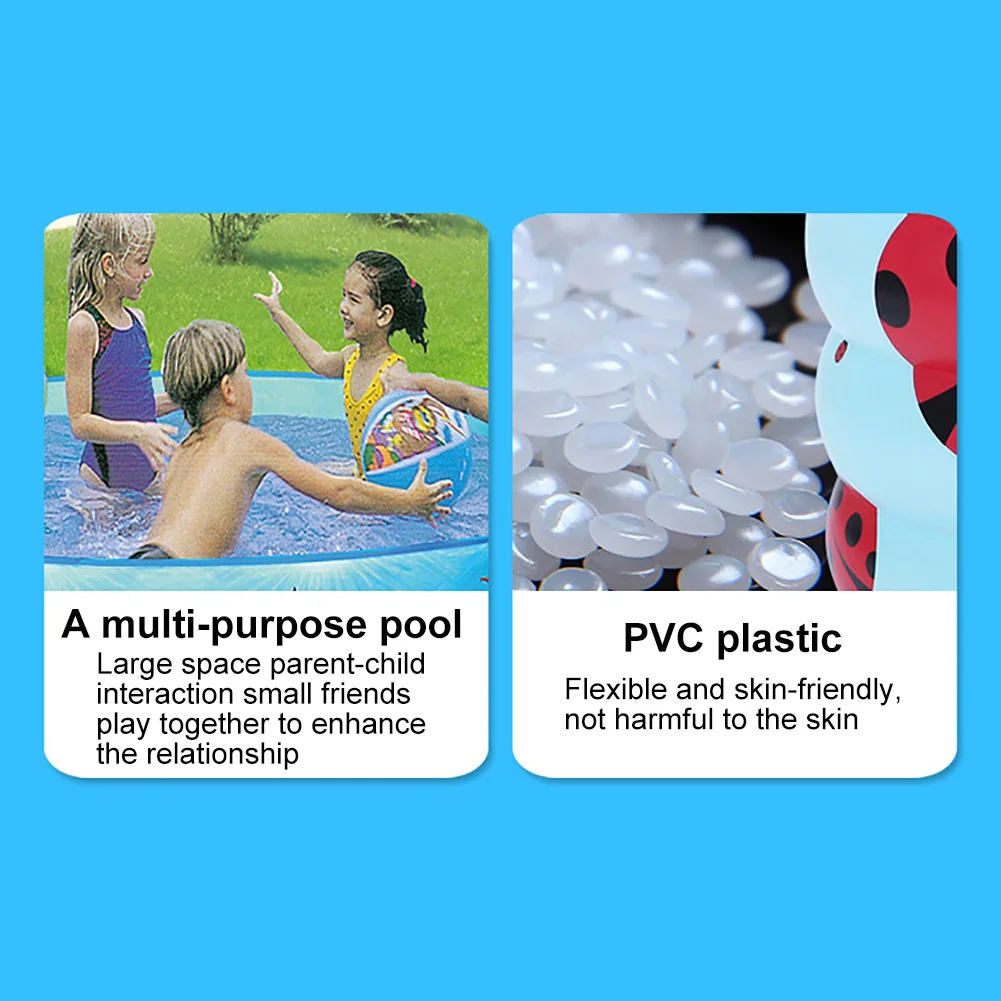 Открытый круглый детские игры воды плавательного Бассеина летнее платье для