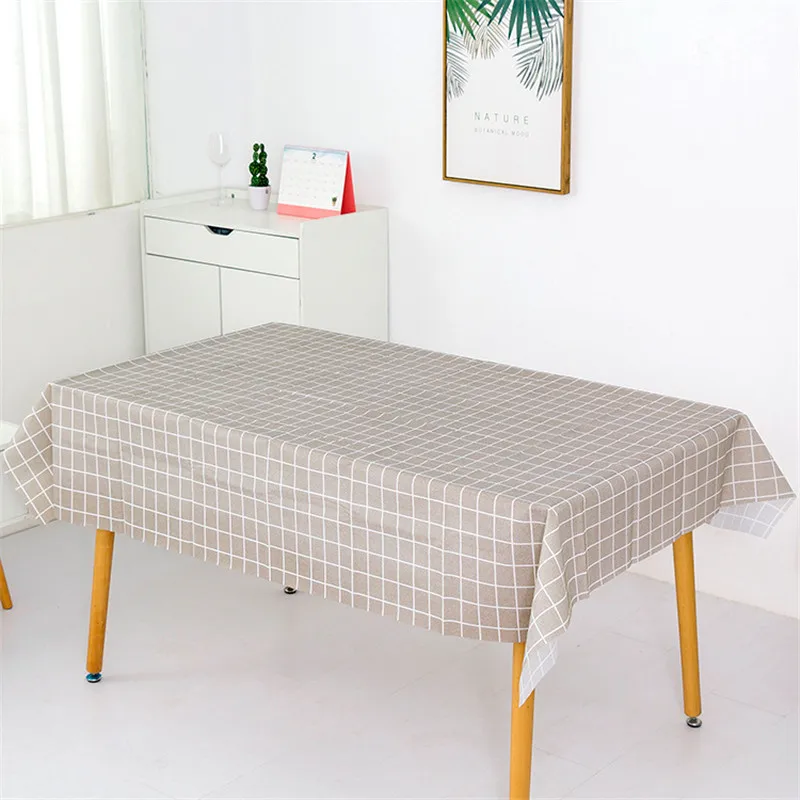 

Tablecloth plaid cloth rectangle Table mat for home decor indoor Household daily necessities