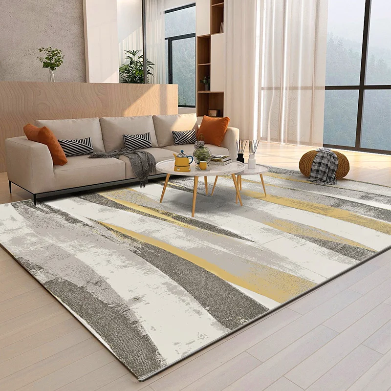

Nordic Carpet Living Room Bedroom Home Carpet Modern Dining Thick Coffee Table Rug Study Room Floor Mat Cloakroom Area Rugs