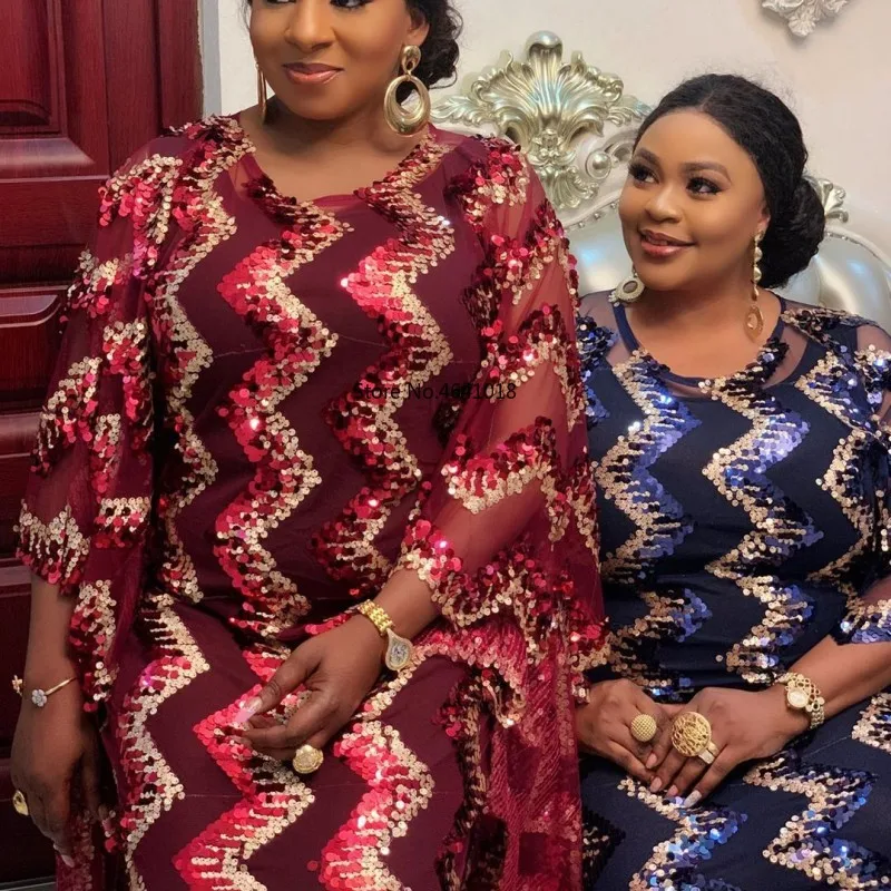 Африканские платья для женщин 2020 Африканское платье женское кружевное с