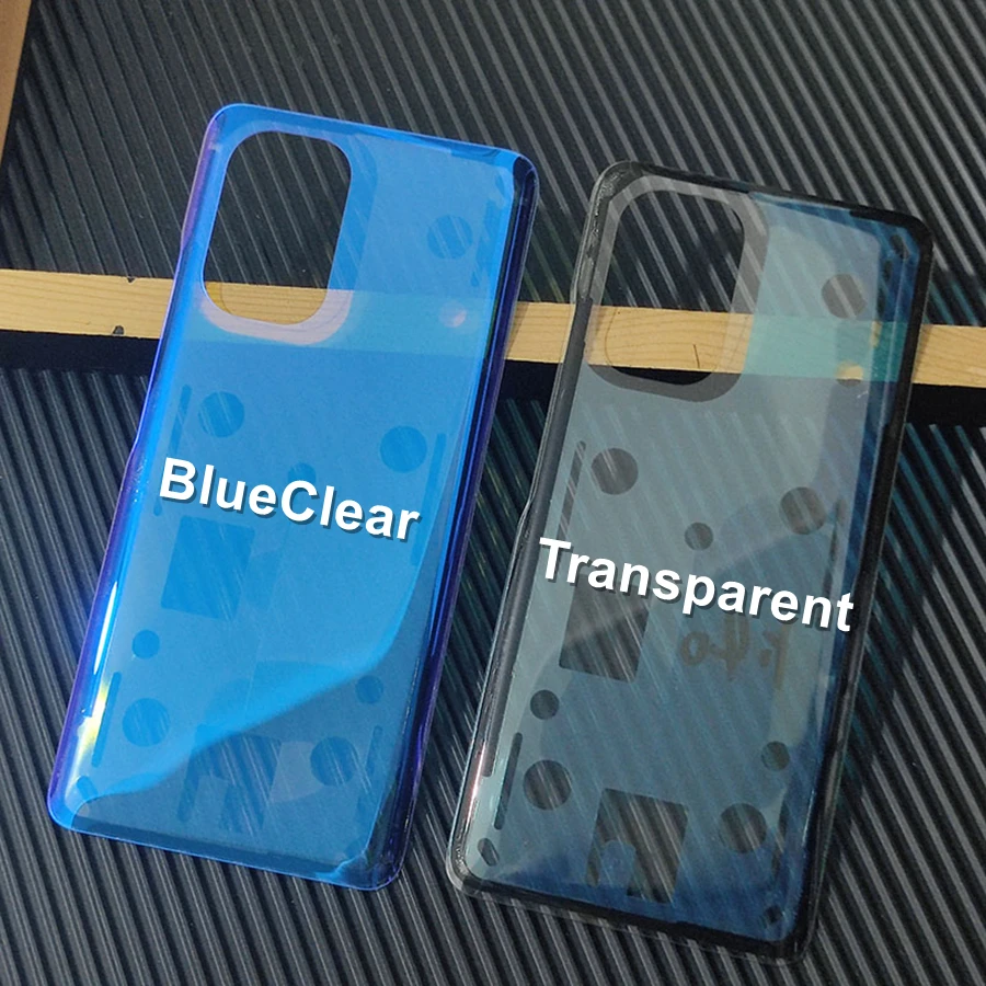 Стеклянная Крышка батарейного отсека для Xiaomi Redmi K40 Pro POCO F3 Корпус задней панели +