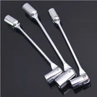 Набор стальных ручных инструментов 8-19 мм, метрический гаечный ключ с двойной гибкой головкой, CRV