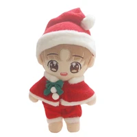 20cm exo doll clothes outfit plush christmas clothes doll accessories our generation korea kpop exo idol dolls gift diy toys