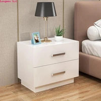 bedroom bedside table nordic furniture living room fashion lockers modern simplicity coffee table side table tv side white table