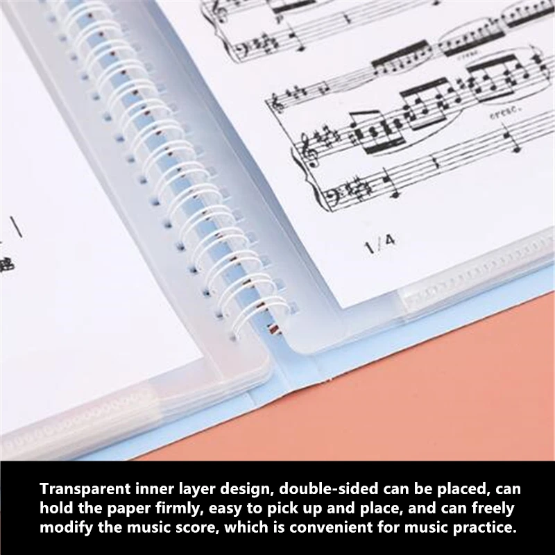 40 страниц фортепиано оценка папка музыкальная практика A4 лист сумка держатель