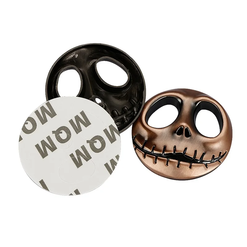 Подарок на Хэллоуин 3D наклейка в виде черепа Карателя и автомобиль металлическая