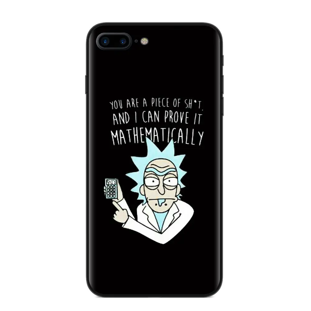 Горячая Распродажа, чехол для телефона с аниме Риком и Морти для iphone 11 PRO MAX 7 5S SE 6s 7 8 Plus, чехол из ТПУ для iphone X XR XS MAX, чехол - Цвет: TPU A2074