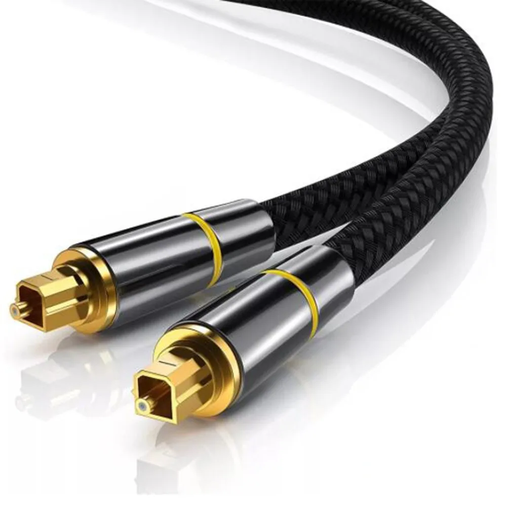 

Optical Digital Audio Lead 1/1.5/2/3/5/10m SPDIF Surround Sound Fiber Optic Cable For TV Amplifier Outer Diameter OD2.2/5.0MM