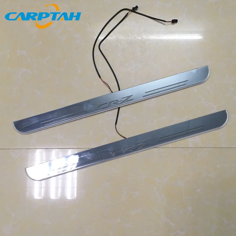 CARPTAH отделкой педаль автомобиля внешние Запчасти светодиодный порога Накладка