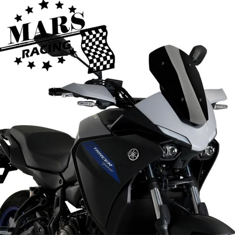 Motorcycle Touring Sports Windshield Deflector WindScreen For Yamaha MT-07 TRACER MT07 2020 2021 | Автомобили и мотоциклы