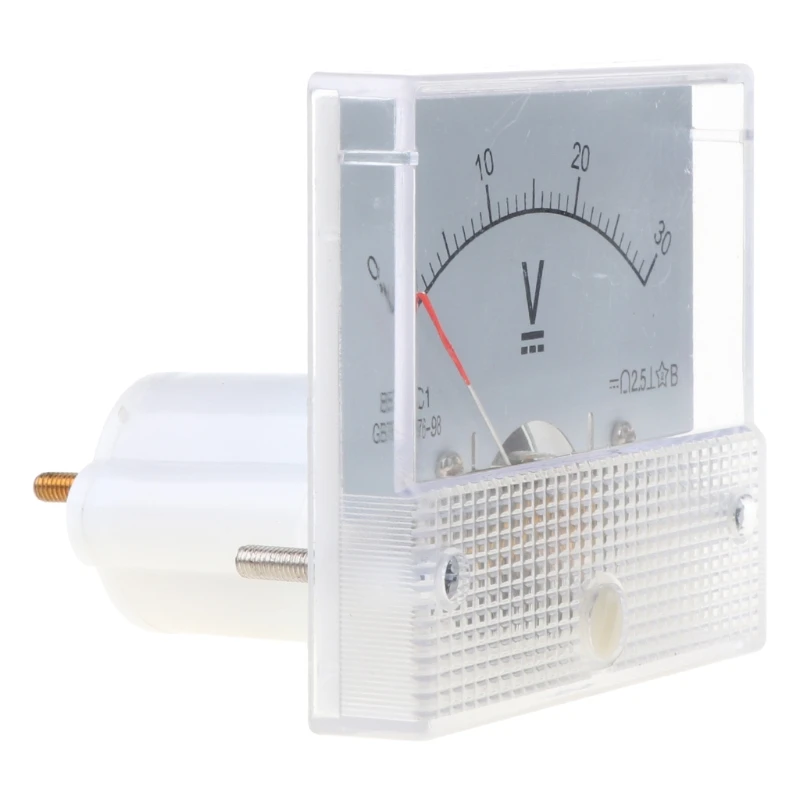 85C1 DC Аналоговая Панель вольтметр измеритель напряжения механический |