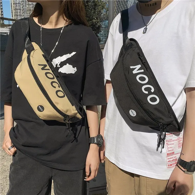 Спортивные дорожные поясные сумки унисекс уличный стиль набедренная Банановая