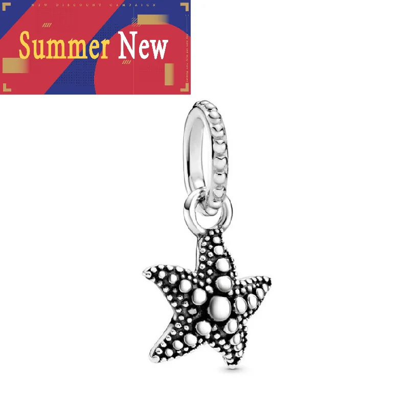 Женский кулон в виде морской звезды из серебра 2020 пробы | Украшения и аксессуары