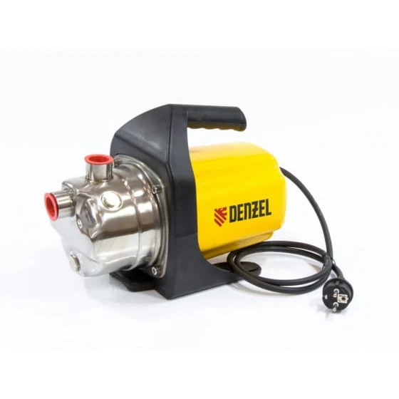 Садовый поверхностный насос Denze GP1000Х 1000 Вт 3500 л/ч подъем 44 м нержавейка | Насосы