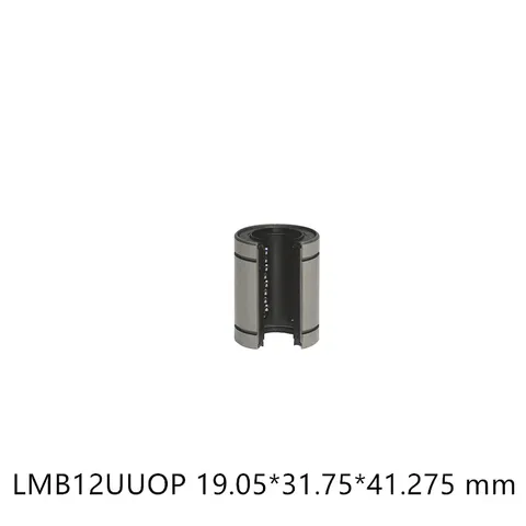 LMB12UUOP 3/4 дюймовый Линейный шарикоподшипник втулка втулки для вала cnc 19,05*31,75*41,275 мм