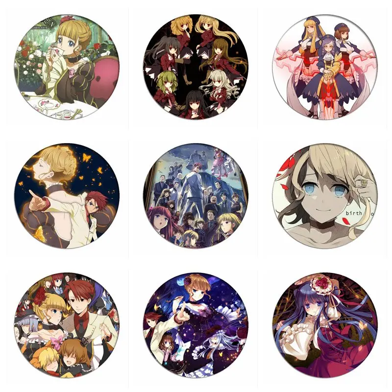 Umineko коллекция брошей в виде знаков живота |