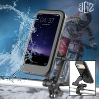 22 28mm motorcycle outdoor universal waterproof phone stand holder bag gps navigation bracket for ktm bike scooter yamaha honda