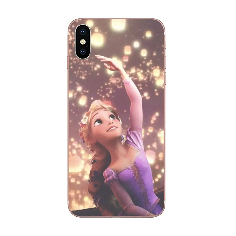 Мягкий чехол для телефона samsung Galaxy Note 5 8 9 S3 S4 S5 S6 S7 S8 S9 S10 5G mini Edge Plus Lite Rapunzel Princess Beautiful