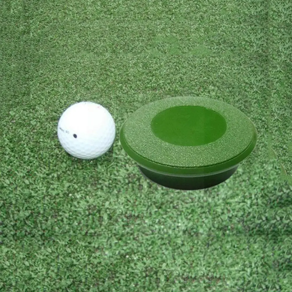 

Golf Hole Cup Cover Practice Training Aids For Home Travel Golf Great Accessories Green Office Portable K8K4