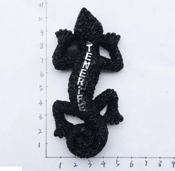 Магниты на холодильник магниты для Канарских праздников тенерий ящерица