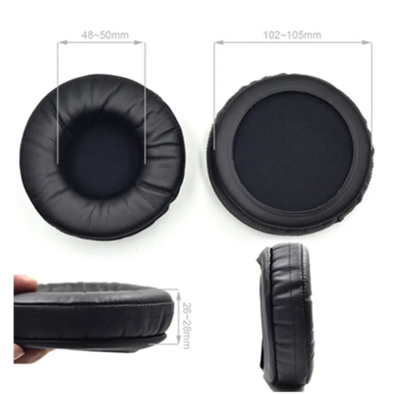 Высококачественные Сменные мягкие амбушюры из пены с эффектом памяти 105 мм