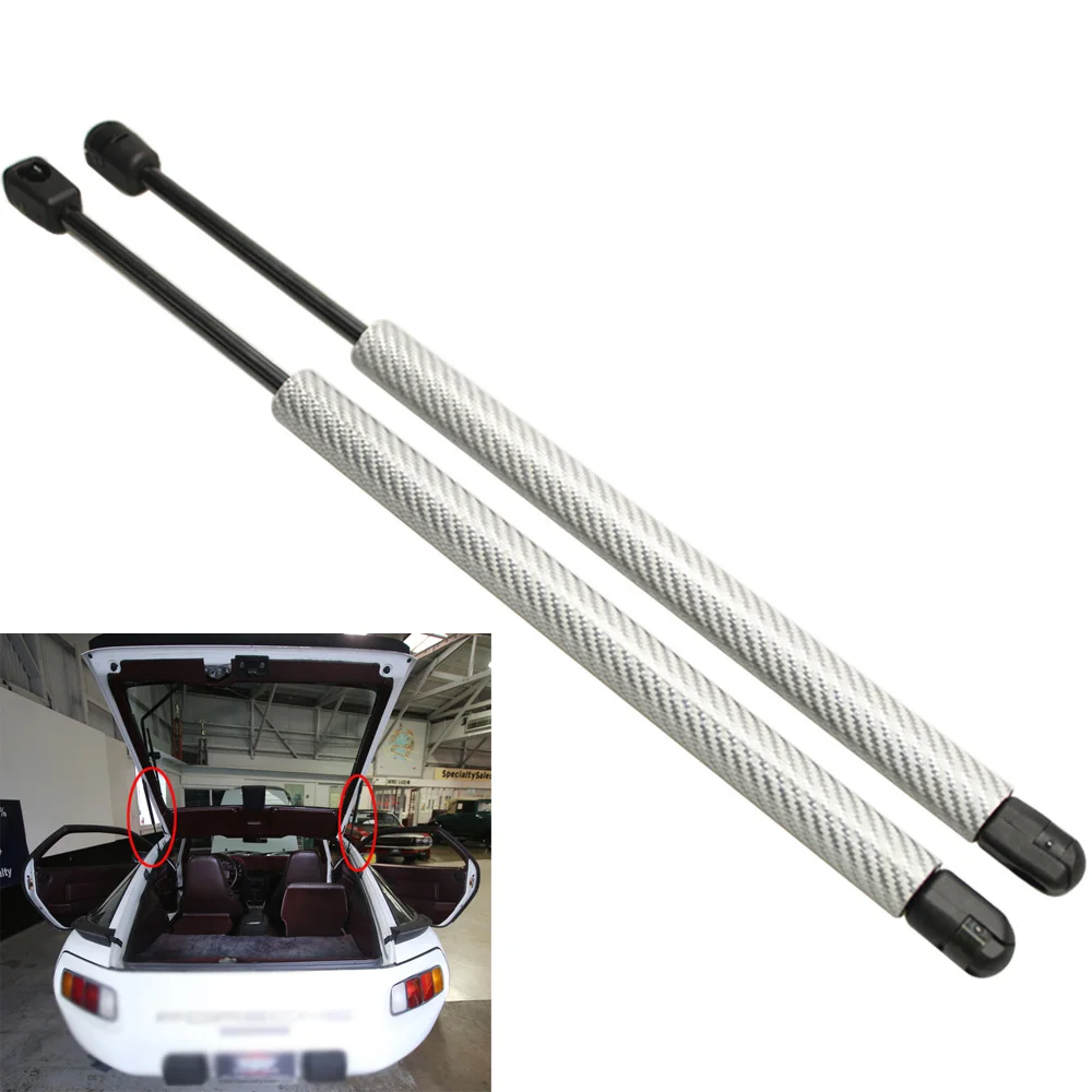 

2pcs Auto Rear Tailgate Boot Gas Spring Struts Prop Lift Support Damper for PORSCHE 928 Coupe 1977-1995 435.5mm Gas Charged