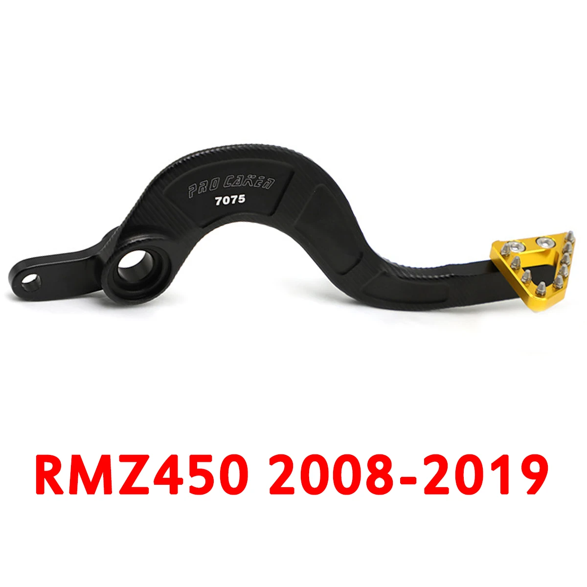 

Motorcycle CNC Aluminum Rear Brake Pedal for SUZUKI RMZ450 RMZ 450 2008 2009 2010 2011 2012 2013 2014 2015 2016-2019 Dirt Bike