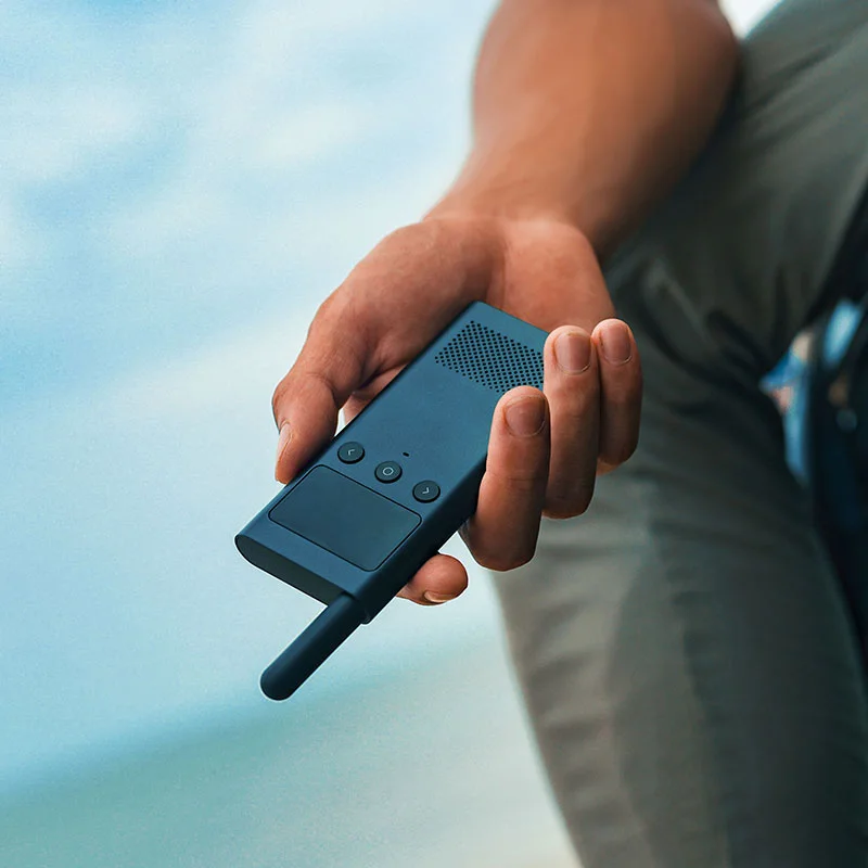 Xiaomi Mijia Walkie Talkie 1S умная рация с FM-радио динамиком приложением для смартфона Bluetooth