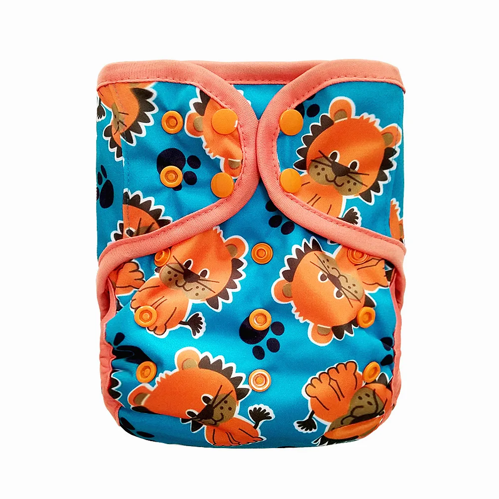 

Washable Waterproof One Size 0-2 Year Old New Style Baby Diaper Cover Cloth Diaper GIFT
