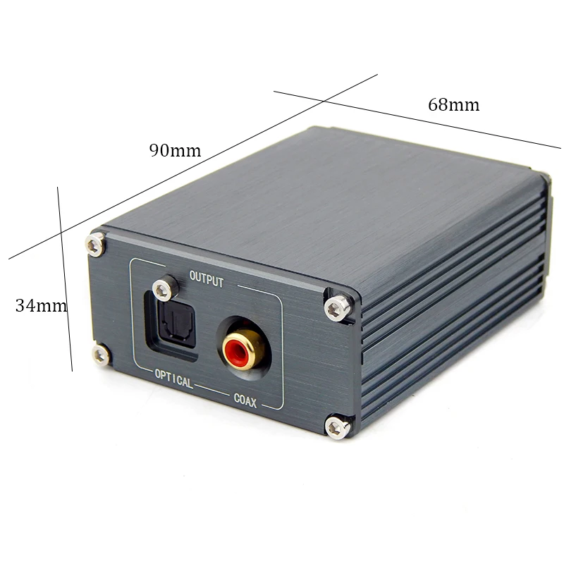 HiFi аудио USB декодер CM6631 к коаксиальному оптическому волокну лучшее I2S / SPDIF